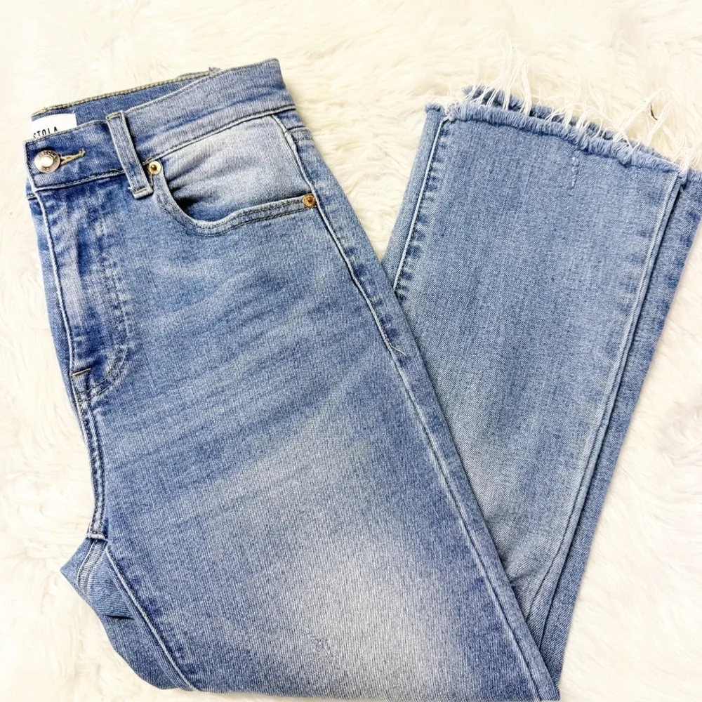 Pistola Lennon High Rise Crop Bootcut Jeans Size 27 Tuckernuck